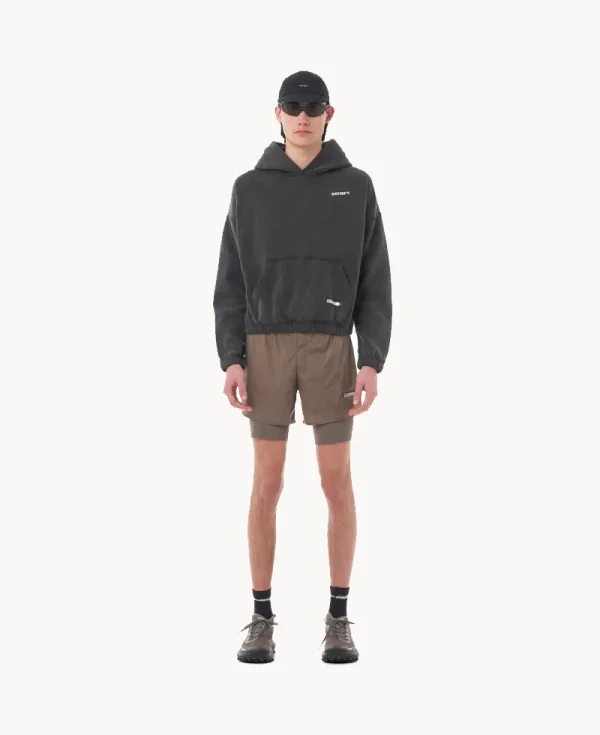 SATISFY SoftCell™ Hoodie – Aged Black SAB