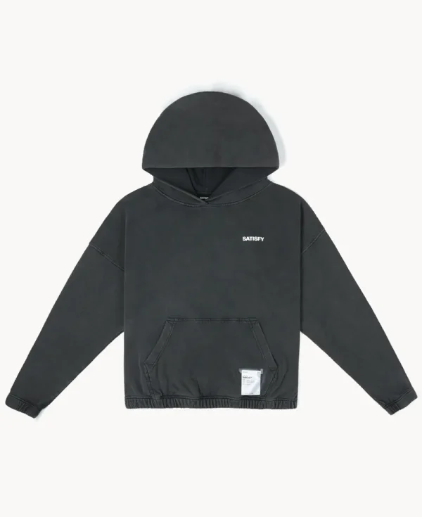 SATISFY SoftCell™ Hoodie – Aged Black SAB