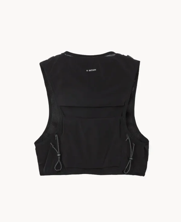 SATISFY TechSilk™ Drift Cordura 5L Hydration Vest – Black