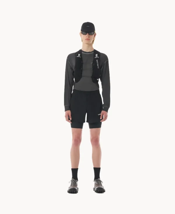 SATISFY TechSilk™ Drift Cordura 5L Hydration Vest – Black