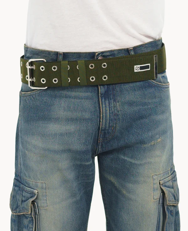 SILAS Double Belt – Khaki