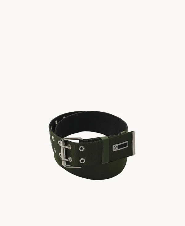 SILAS Double Belt – Khaki