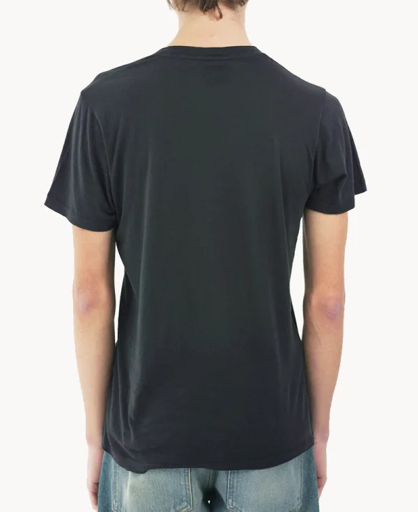 SILAS Lightweight Vintage Tee – Black