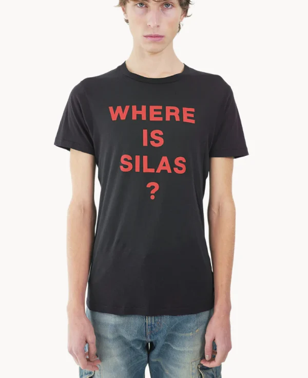 SILAS Lightweight Vintage Tee – Black