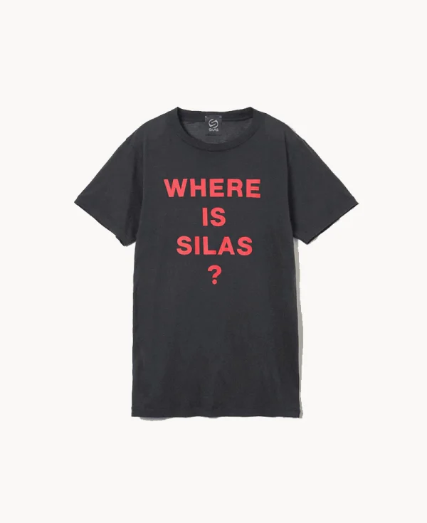 SILAS Lightweight Vintage Tee – Black