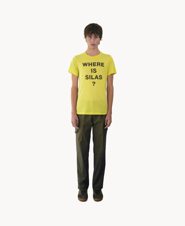 SILAS Lightweight Vintage Tee – Mute Yellow