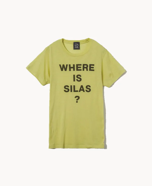 SILAS Lightweight Vintage Tee – Mute Yellow
