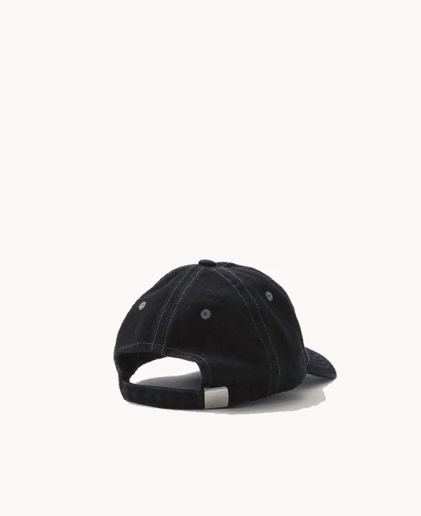 SILAS Silas Logo Cap – Washed Black