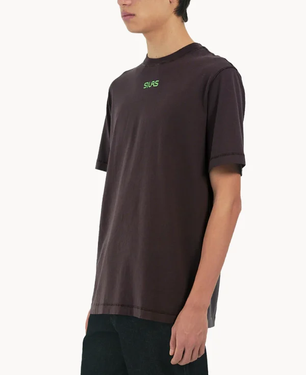 SILAS Silas Logo Tee – Brown