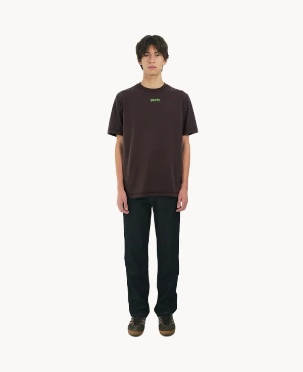 SILAS Silas Logo Tee – Brown