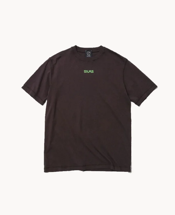 SILAS Silas Logo Tee – Brown