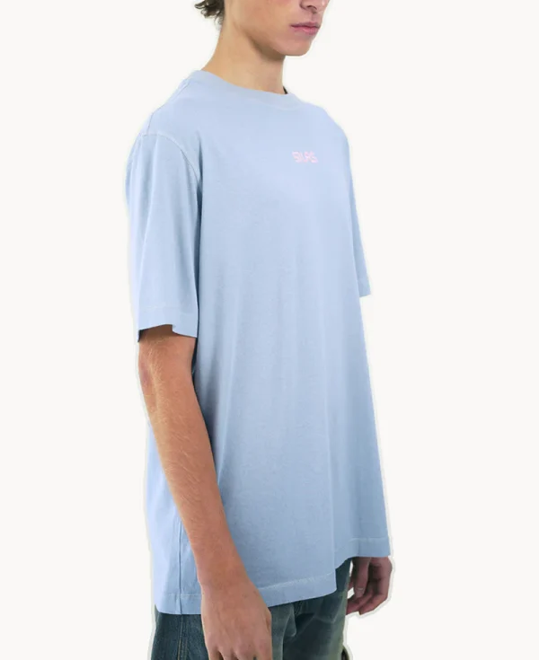 SILAS Silas Logo Tee – Mute Blue