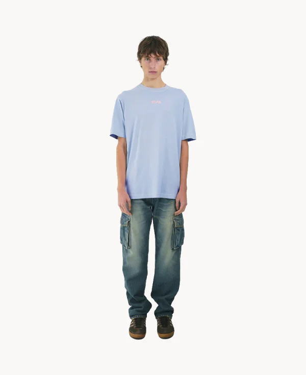 SILAS Silas Logo Tee – Mute Blue