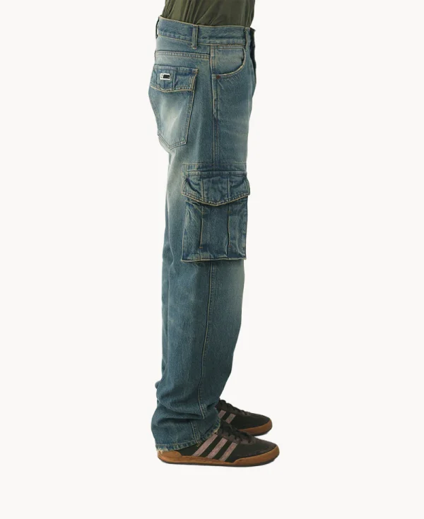 SILAS Vintage Wash Cargo – Blue Fade