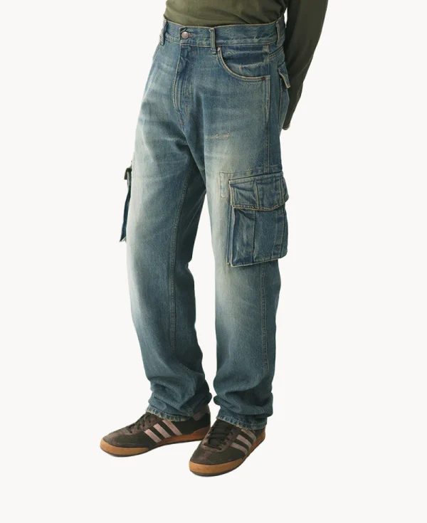 SILAS Vintage Wash Cargo – Blue Fade