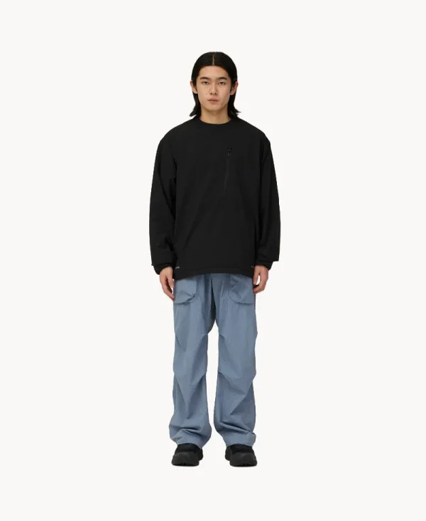 SNOW PEAK Breathable Insulated Pullover – Black