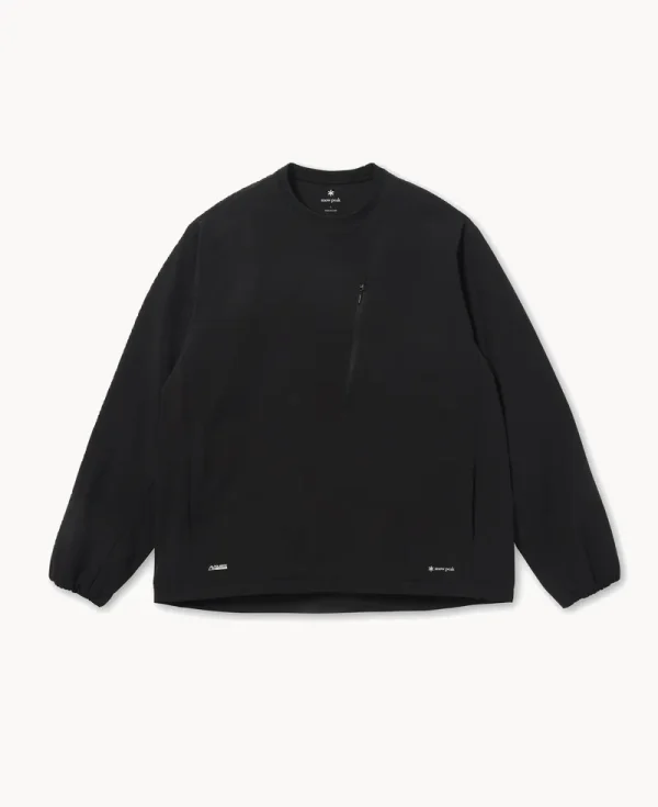 SNOW PEAK Breathable Insulated Pullover – Black