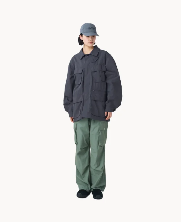 SNOW PEAK Nylon Washer Jacket – Charcoal