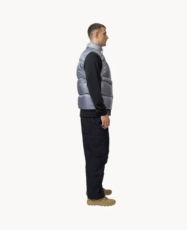 SNOW PEAK Pertex Light Weight Down Vest – Light Blue