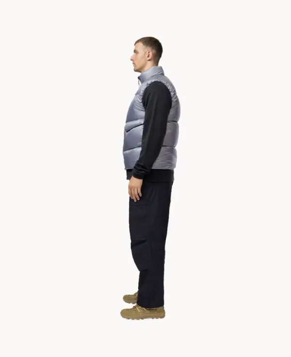 SNOW PEAK Pertex Light Weight Down Vest – Light Blue