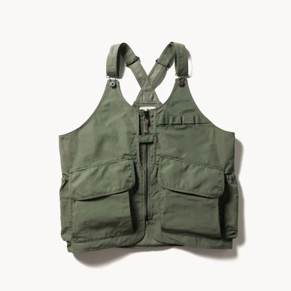 SNOW PEAK Takibi Ripstop Vest - Olive