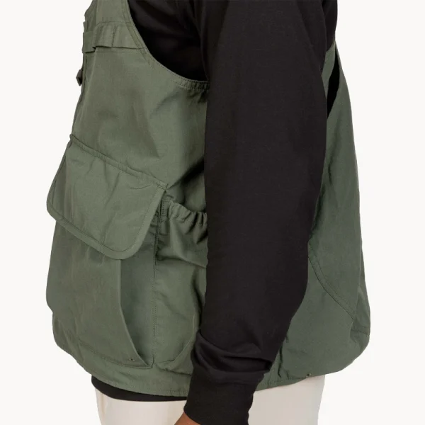 SNOW PEAK Takibi Ripstop Vest - Olive