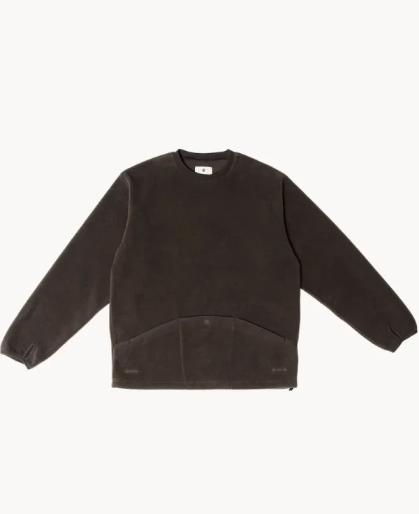 SNOW PEAK WR Fleece Pullover - Dark Brown