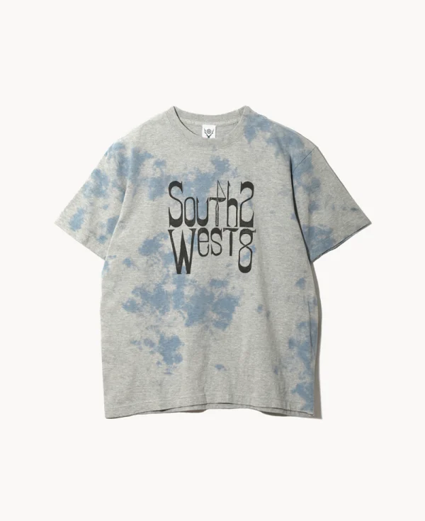 SOUTH2 WEST8 F. KITAMURA Tee – Eel Blue