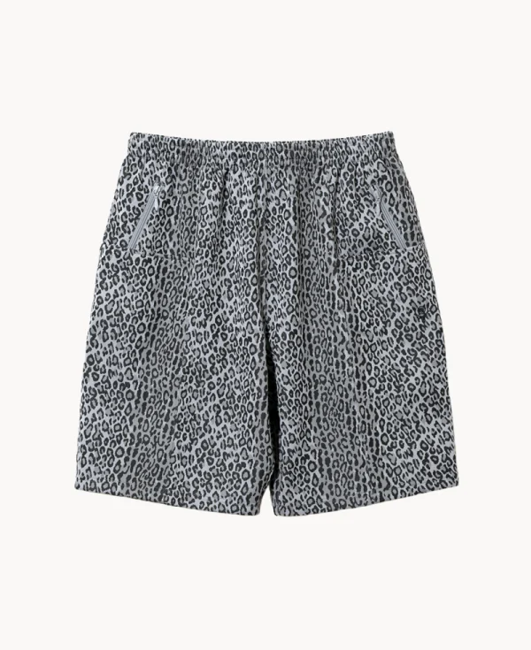 SOUTH2 WEST8 Leopard String C.S. Short – Grey
