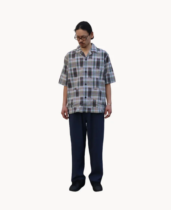 SOUTH2 WEST8 Madras Plaid Cabana Shirt – Blue