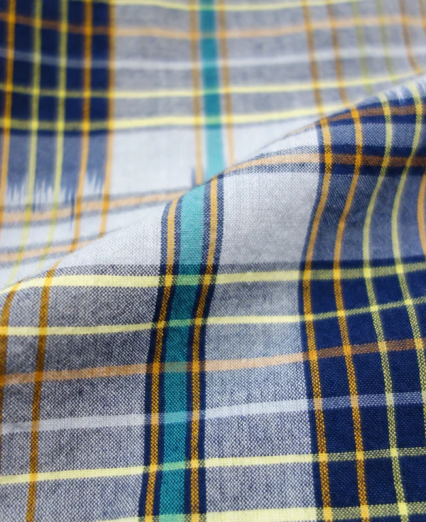 SOUTH2 WEST8 Madras Plaid Cabana Shirt – Blue