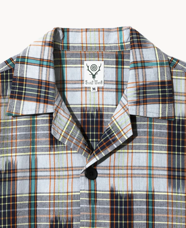 SOUTH2 WEST8 Madras Plaid Cabana Shirt – Blue