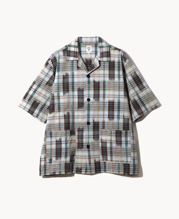 SOUTH2 WEST8 Madras Plaid Cabana Shirt – Blue