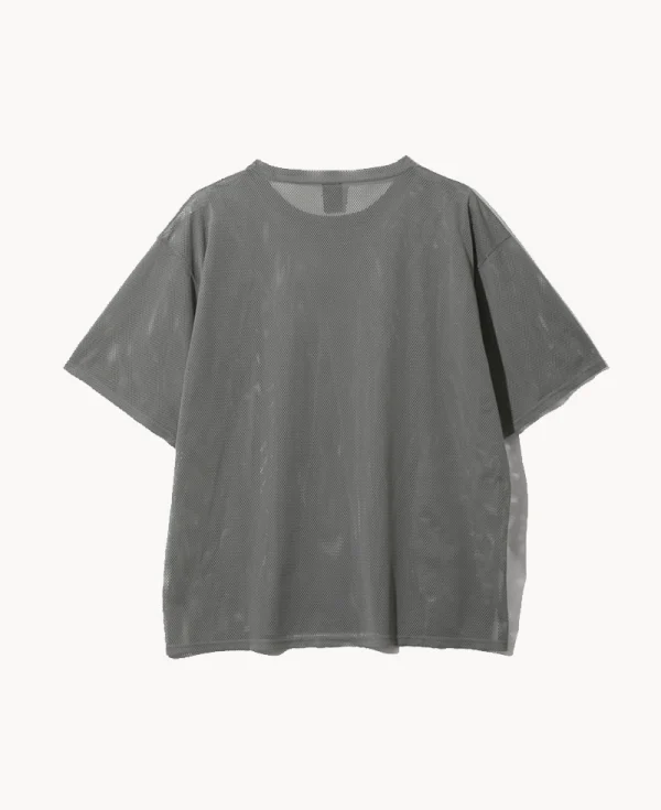 SOUTH2 WEST8 Mesh Crew Neck SS Shirt – Grey