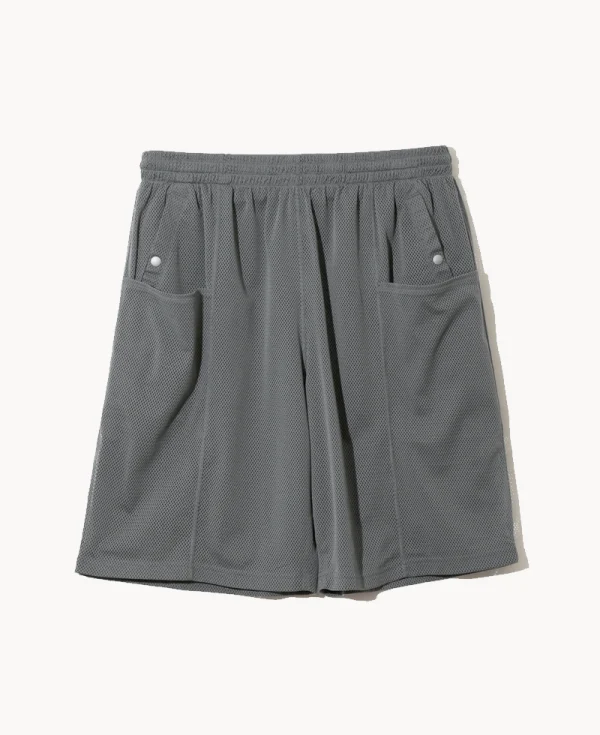SOUTH2 WEST8 Mesh String C.S. Short – Grey