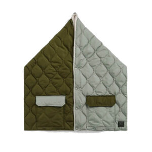 Military Reversible Stole - Multi x Cream