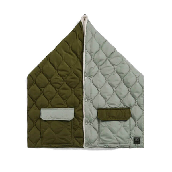 TAION-Military-Reversible-Stole-Multi-x-Cream