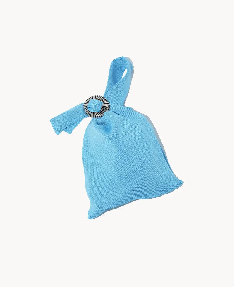 TOGA Concho Knit Bag – Light Blue TOGA Concho Knit Bag – Light Blue