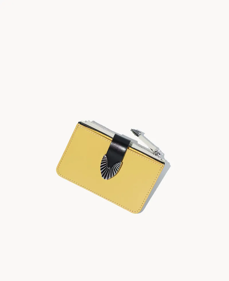 TOGA Leather Wallet Small – Yellow TOGA Leather Wallet Small – Yellow