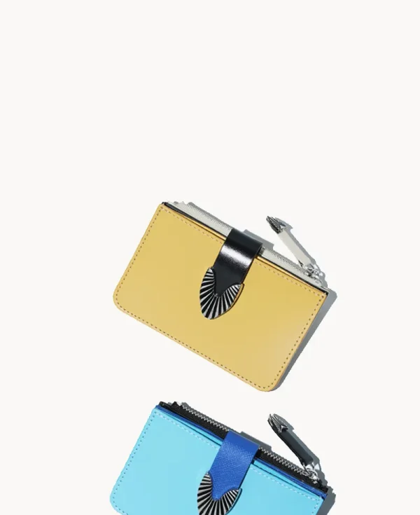 TOGA Leather Wallet Small – Yellow