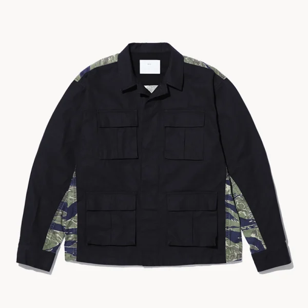 TOGA Camouflage Blouson - Navy