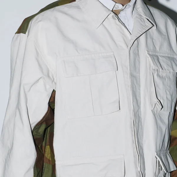TOGA Camouflage Blouson - Navy