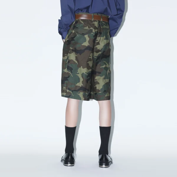 TOGA Camouflage Short Pants - Navy