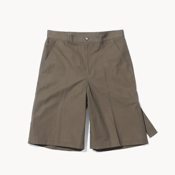 TOGA Canvas Short Pants - Khaki