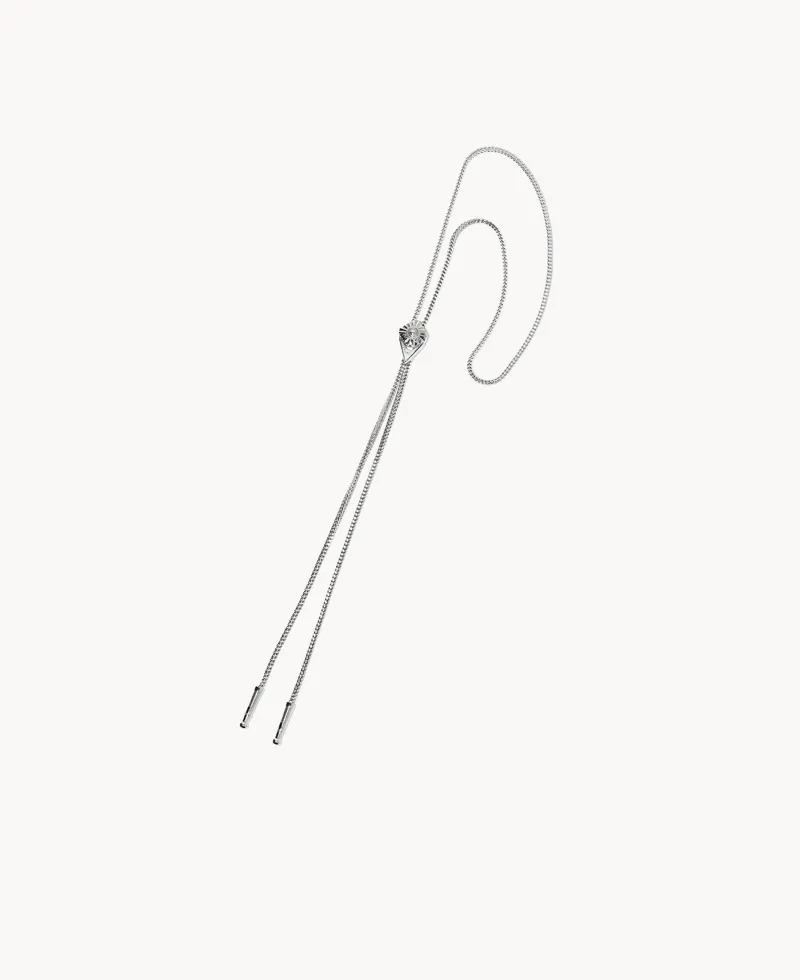 TOGA Concho Loop Tie – Silver TOGA Concho Loop Tie – Silver