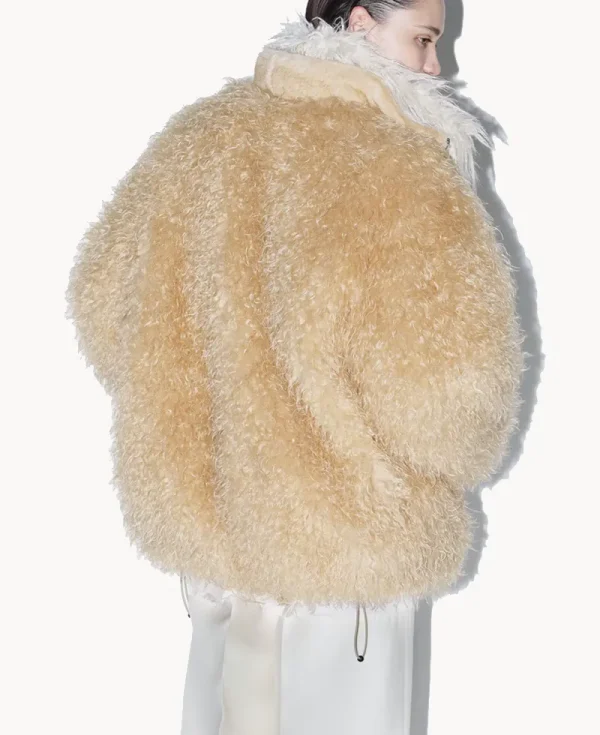TOGA Fur Blouson – Beige