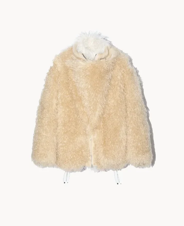 TOGA Fur Blouson – Beige
