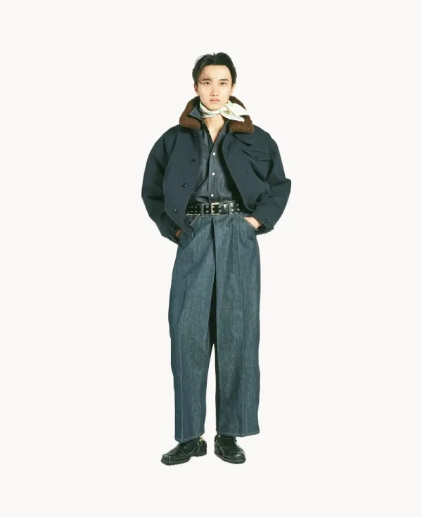 TOGA Melton Blouson – Navy