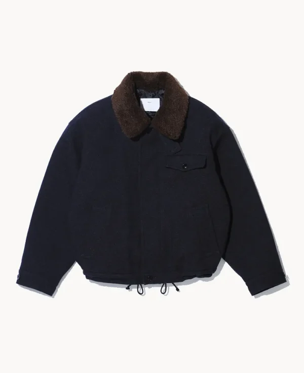 TOGA Melton Blouson – Navy