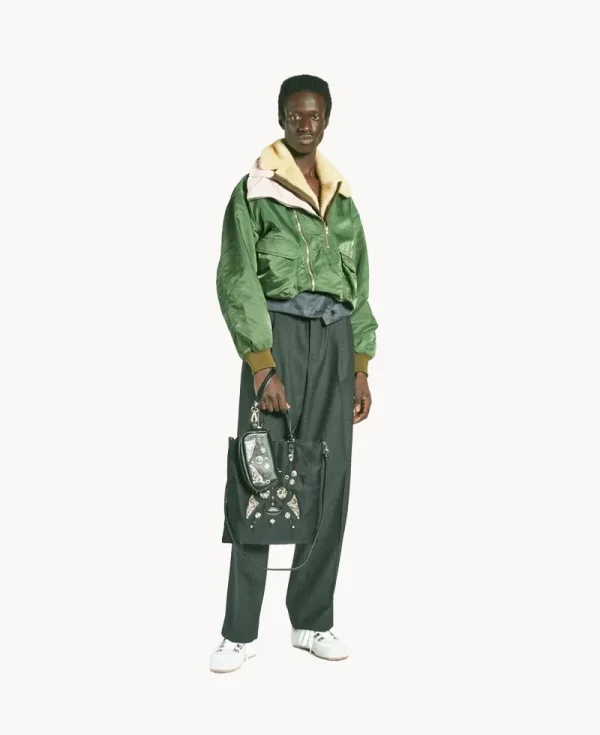 TOGA Nylon Twill Reversible Blouson – Black